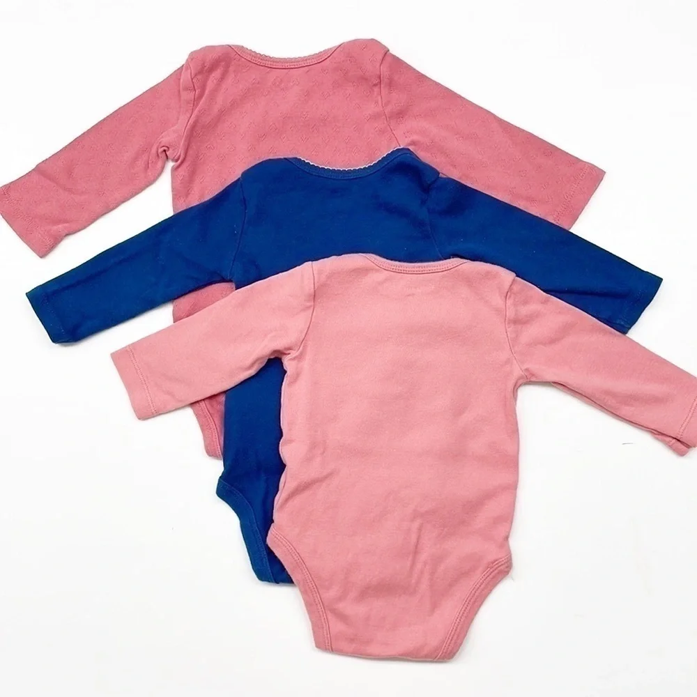 Carter's baby girls 3 piece bodysuits